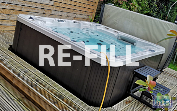 Refill the Hot Tub With Fresh Water